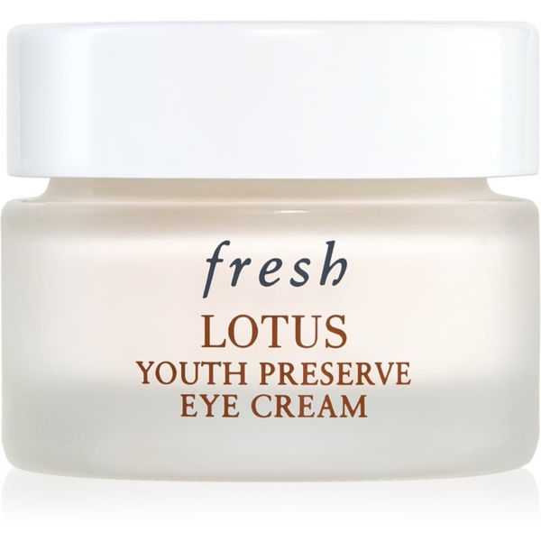 fresh fresh Lotus Youth Preserve Eye Cream krema za područje oko očiju protiv starenja 15 ml