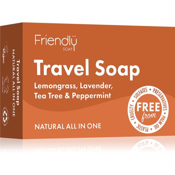 Friendly Soap Friendly Soap Travel Soap Hair & Body prirodni sapun za tijelo i kosu 95 g