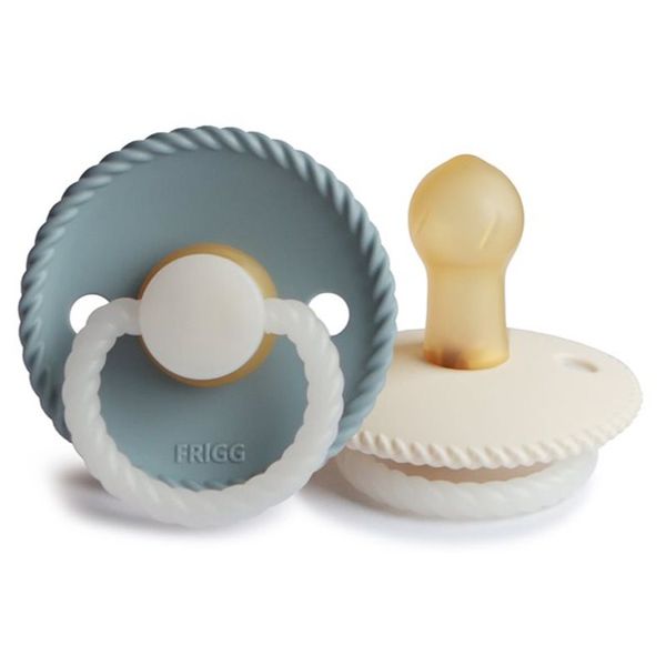 FRIGG FRIGG Rope Night Size 1:0-6 months duda Stone Blue Night/Cream Night 2 kom