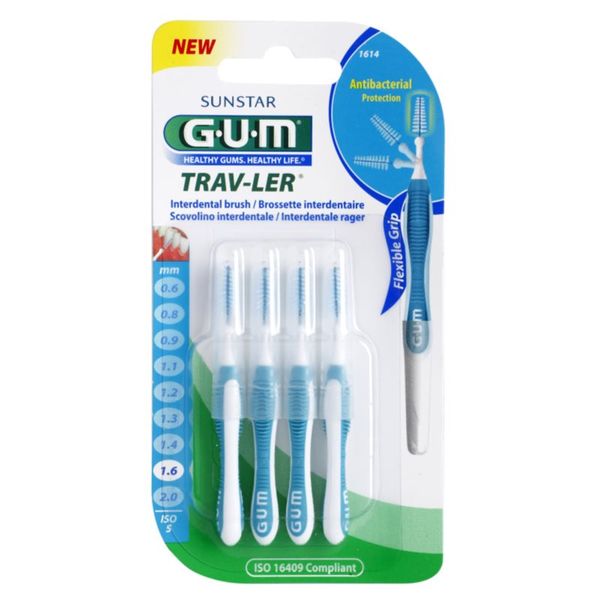 G.U.M G.U.M Trav-Ler međuzubne četkice 1,6 mm 4 kom