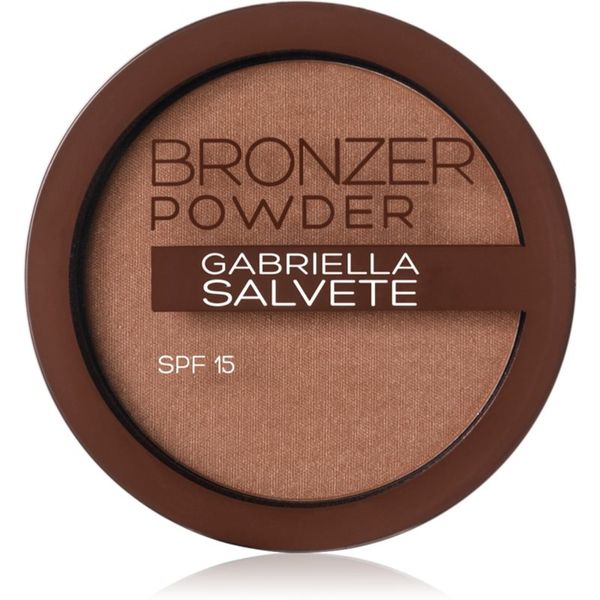 Gabriella Salvete Gabriella Salvete Bronzer Powder bronzer u kamenu SPF 15 nijansa 03 8 g