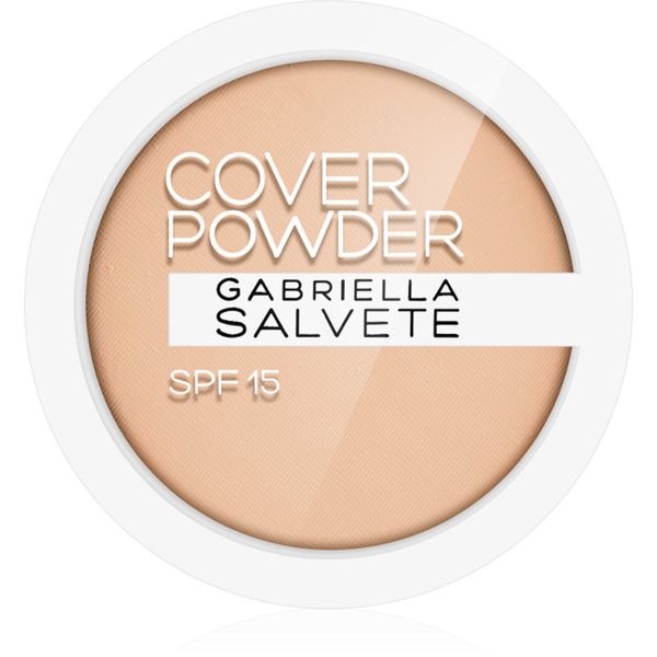 Gabriella Salvete Gabriella Salvete Cover Powder kompaktni puder SPF 15 nijansa 02 Beige 9 g