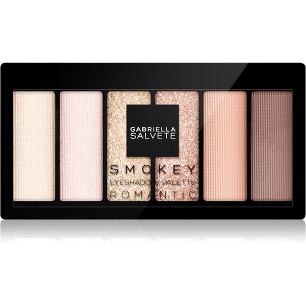 Gabriella Salvete Gabriella Salvete Eyeshadow 6 Shades Palette paleta sjenila za oči nijansa 02 Romantic 12 g
