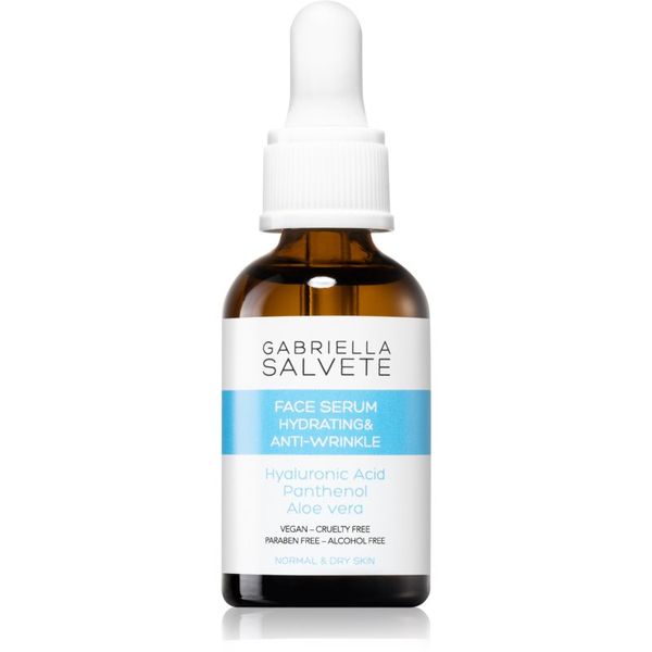 Gabriella Salvete Gabriella Salvete Face Serum Anti-wrinkle & Hydrating hidratantni serum protiv znakova starenja 30 ml