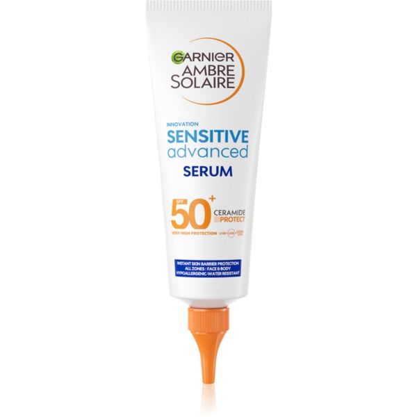 Garnier Garnier Ambre Solaire Sensitive Advanced zaštitni serum za tijelo SPF 50+ 125 ml