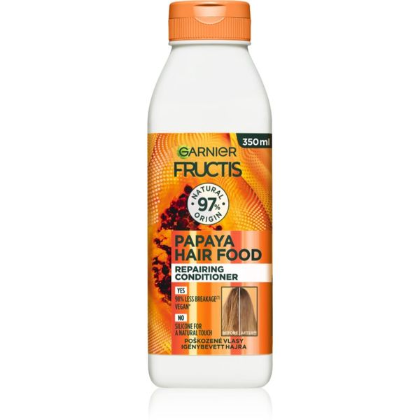 Garnier Garnier Fructis Papaya Hair Food regenerator za oštećenu kosu 350 ml