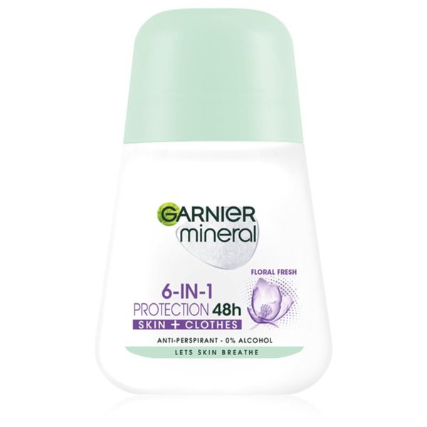 Garnier Garnier Mineral 5 Protection antiperspirant roll-on 48h (Floral Fresh) 50 ml