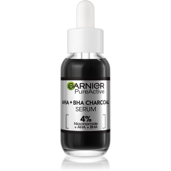 Garnier Garnier Pure Active Charcoal serum za nepravilnosti na koži lica 30 ml