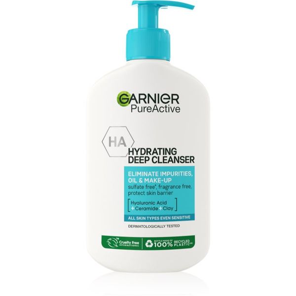 Garnier Garnier Pure Active hidratantni gel za čišćenje za nepravilnosti na koži lica 250 ml
