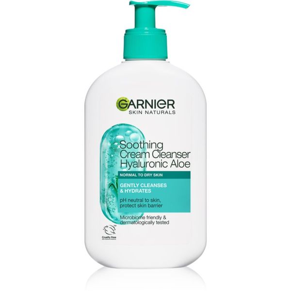 Garnier Garnier Skin Naturals Hyaluronic Aloe umirujuća krema za čišćenje s hijaluronskom kiselinom 250 ml