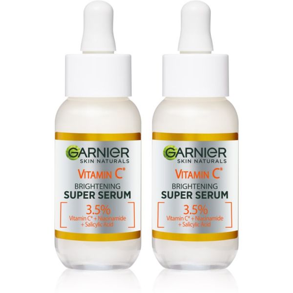 Garnier Garnier Skin Naturals Vitamin C posvjetljujući serum s vitaminom C 2 x 30 ml