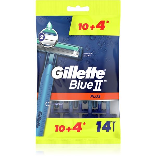 Gillette Gillette Blue II Plus britvica za jednokratnu uporabu za muškarce 14 kom