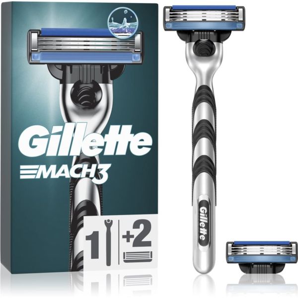 Gillette Gillette Mach3 brijač + 2 zamjenske britvice