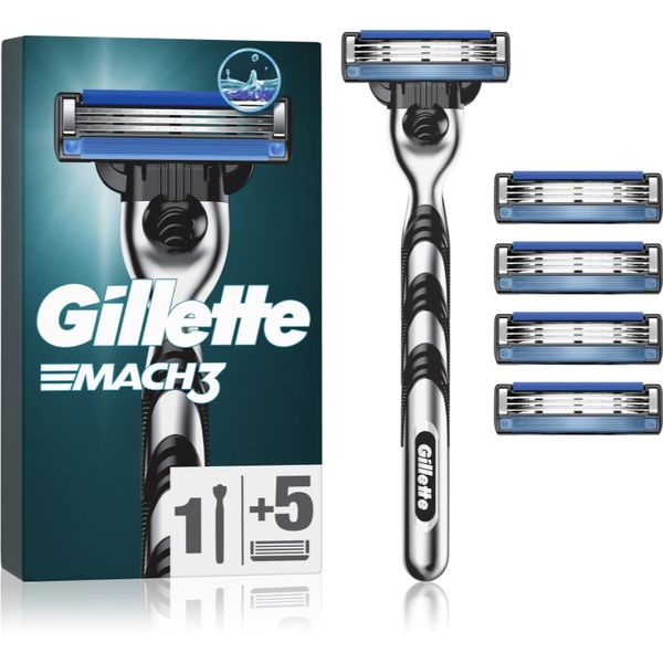 Gillette Gillette Mach3 brijač + zamjenske glave