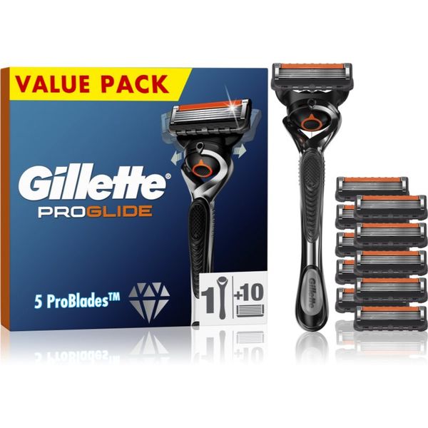 Gillette Gillette ProGlide brijač + zamjenske britvice 10 kom