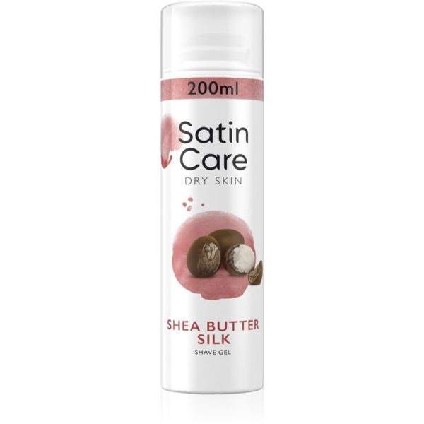 Gillette Gillette Satin Care Dry Skin gel za brijanje za žene Shea Butter 200 ml