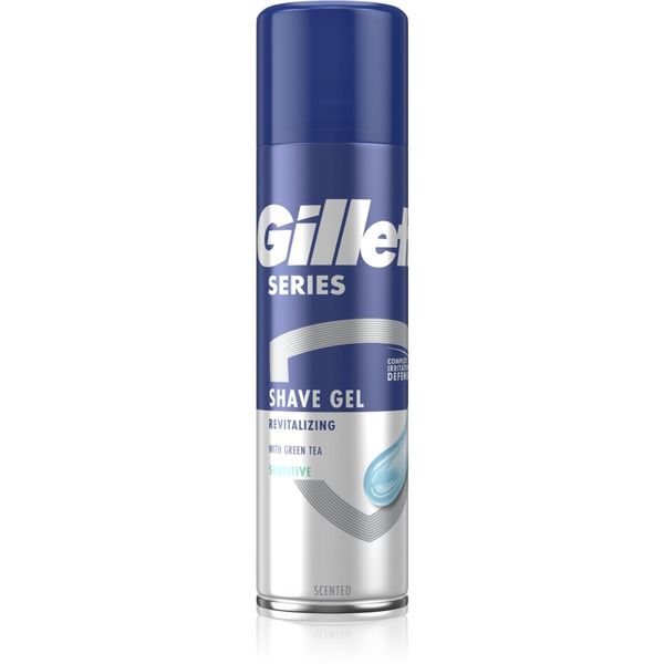 Gillette Gillette Series Revitalizing gel za brijanje s hranjivim učinkom za muškarce 200 ml