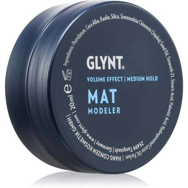 Glynt Glynt Mat Modeler vosak za kosu srednje učvršćenje 20 ml