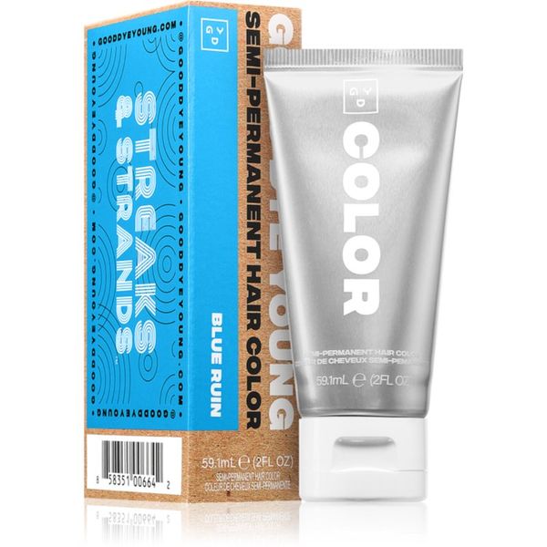 Good Dye Young Good Dye Young Semi-Permanent Hair Colour polutrajna boja za kosu nijansa Blue Ruin 59,1 ml