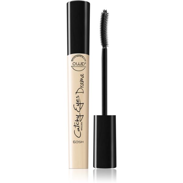Gosh Gosh Catchy Eyes Drama hranjiva maskara za veliki volumen i intenzivni izgled nijansa 001 Black 10 ml