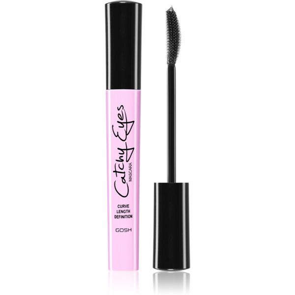 Gosh Gosh Catchy Eyes maskara za produljenje i odvajanje trepavica nijansa Black 8 ml