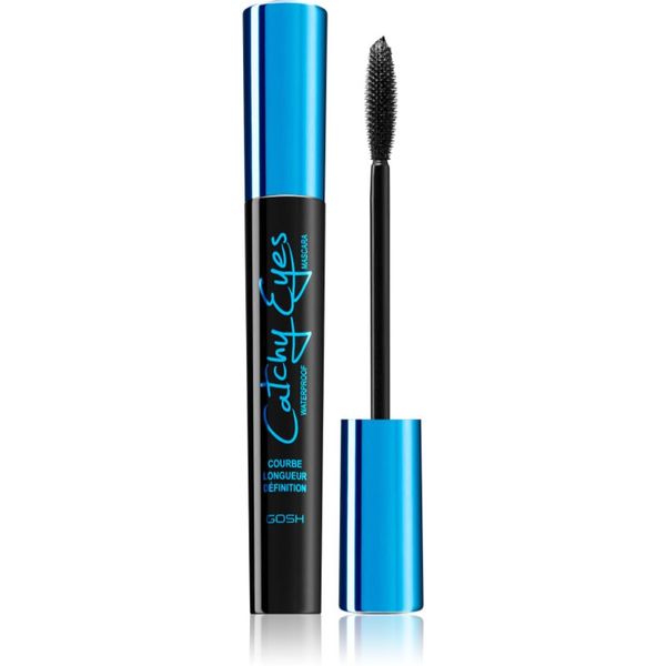 Gosh Gosh Catchy Eyes vodootporna maskara za produljenje trepavica nijansa 001 Black 8 ml