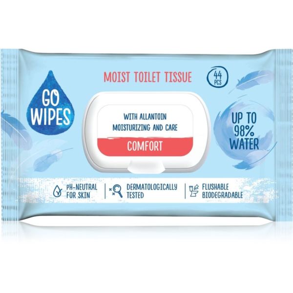 GoWipes GoWipes Comfort vlažni toaletni papir za osjetljivu kožu 44 kom