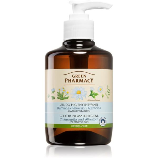 Green Pharmacy Green Pharmacy Body Care Chamomile & Allantoin gel za intimnu higijenu za osjetljivu kožu 370 ml