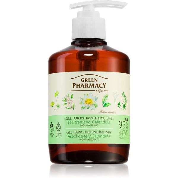 Green Pharmacy Green Pharmacy Body Care Marigold & Tea Tree gel za intimnu higijenu 370 ml