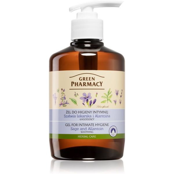 Green Pharmacy Green Pharmacy Body Care Sage & Allantoin umirujući gel za intimnu higijenu 370 ml