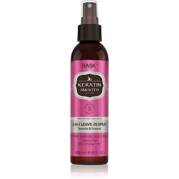 HASK HASK Keratin Protein sprej bez ispiranja anti-frizzy 175 ml