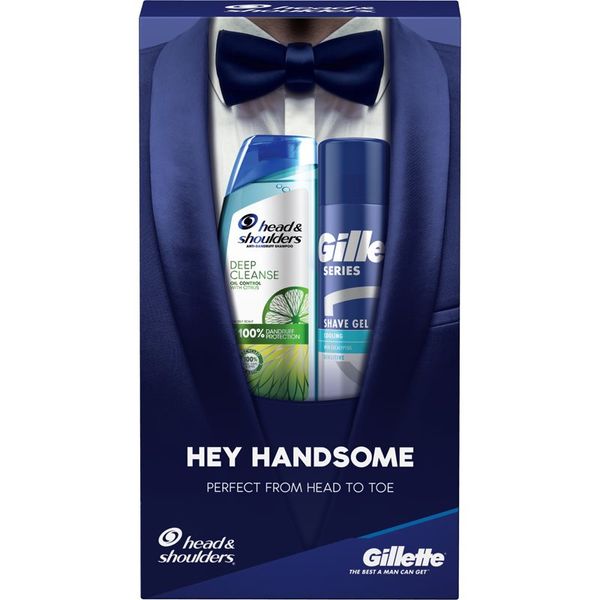 Head & Shoulders Head & Shoulders Deep Cleanse Bundle Pack poklon set za muškarce