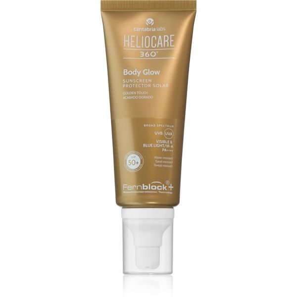 Heliocare Heliocare 360° gel za tijelo sa šljokicama za sunčanje SPF 50+ 100 ml