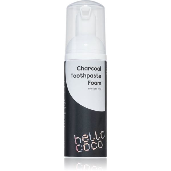 Hello Coco Hello Coco Activated Charcoal pasta za izbjeljivanje s aktivnim ugljenom 50 ml