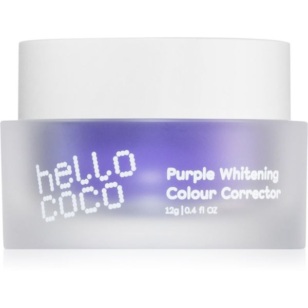 Hello Coco Hello Coco Purple Whitening Colour Corrector prašak za izbjeljivanje i uklanjanje mrlja 12 g