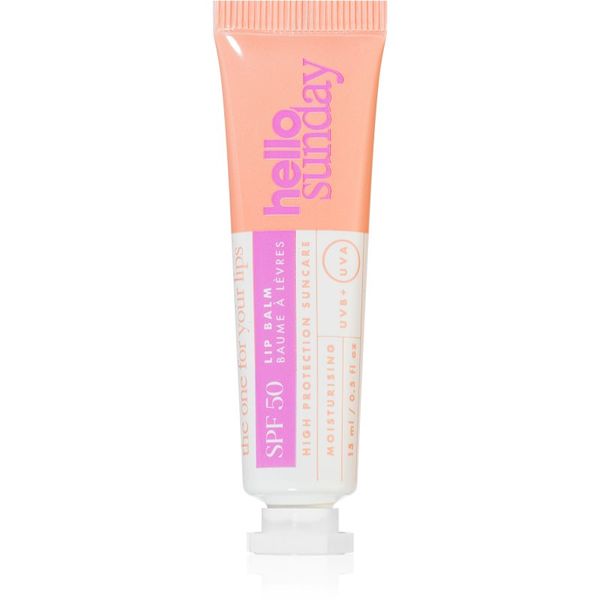 hello sunday hello sunday the one for your lips balzam za usne SPF 50 15 ml