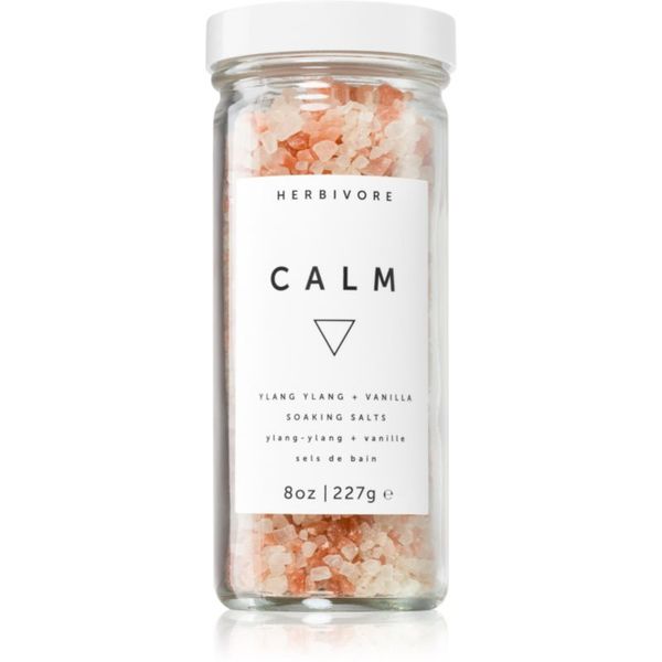Herbivore Herbivore Calm Ylang Ylang + Vanilla umirujuća sol za kupku 227 g
