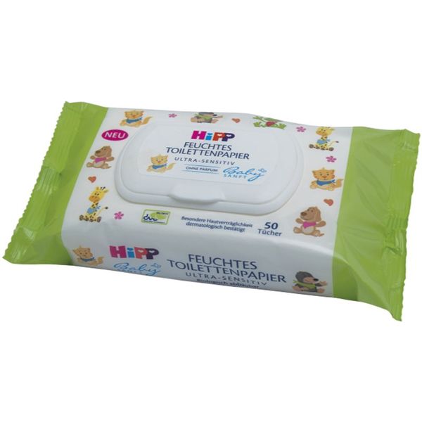 Hipp Hipp Babysanft Ultra Sensitive vlažni toaletni papir 50 kom