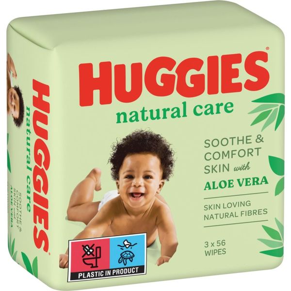 Huggies Huggies Natural Care maramice za čišćenje 3x56 kom