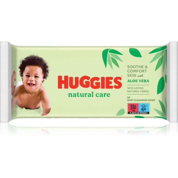 Huggies Huggies Natural Care maramice za čišćenje s aloe verom 56 kom
