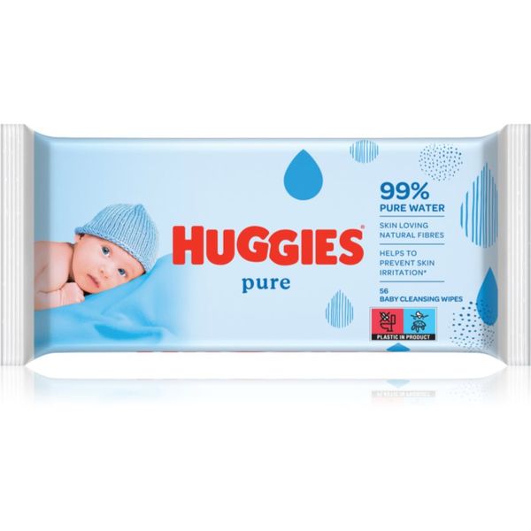 Huggies Huggies Pure maramice za čišćenje za djecu od rođenja 56 kom