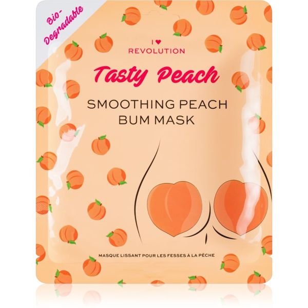 I Heart Revolution I Heart Revolution Tasty Peach intenzivna hidrogel maska za stražnjicu i bokove 2 kom