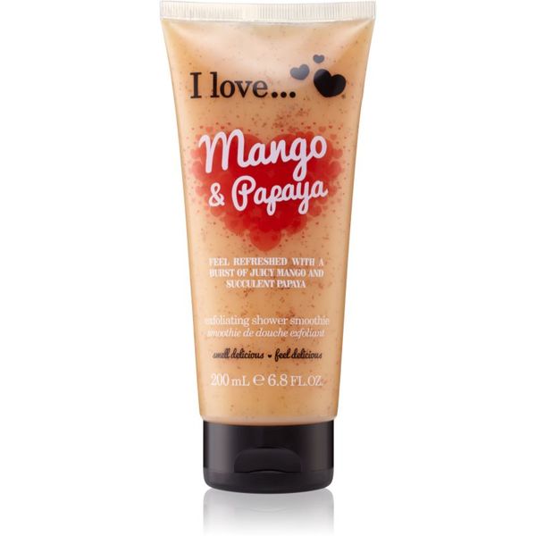 I love... I love... Mango & Papaya piling za tuširanje 200 ml