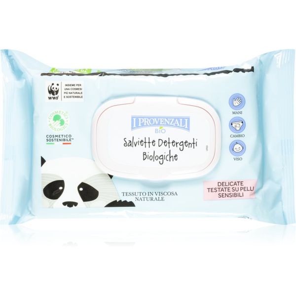 I Provenzali I Provenzali BIO Baby Wet Wipes vlažne maramice za čišćenje za djecu od rođenja 64 kom