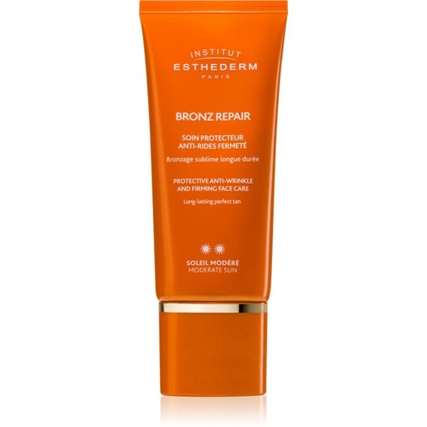 Institut Esthederm Institut Esthederm Bronz Repair učvršćujuća krema protiv bora na licu sa srednjom UV zaštitom 50 ml