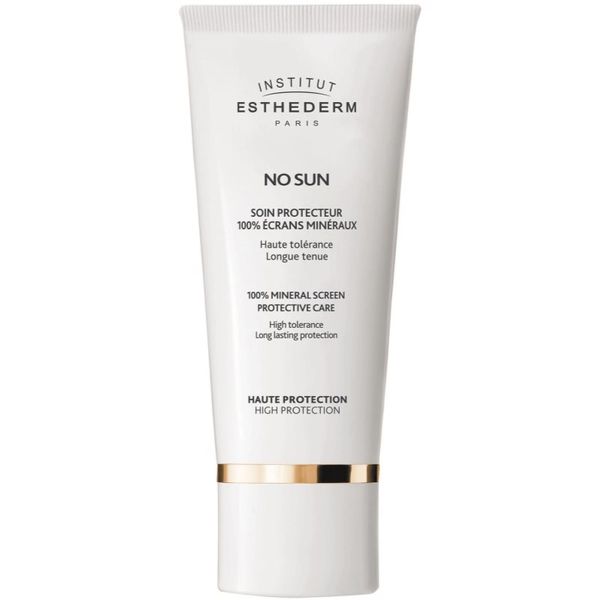 Institut Esthederm Institut Esthederm No Sun 100% Mineral Screen Protective Care 100% zaštitna mineralna krema za lice i tijelo s visokom UV zaštitom 50 ml