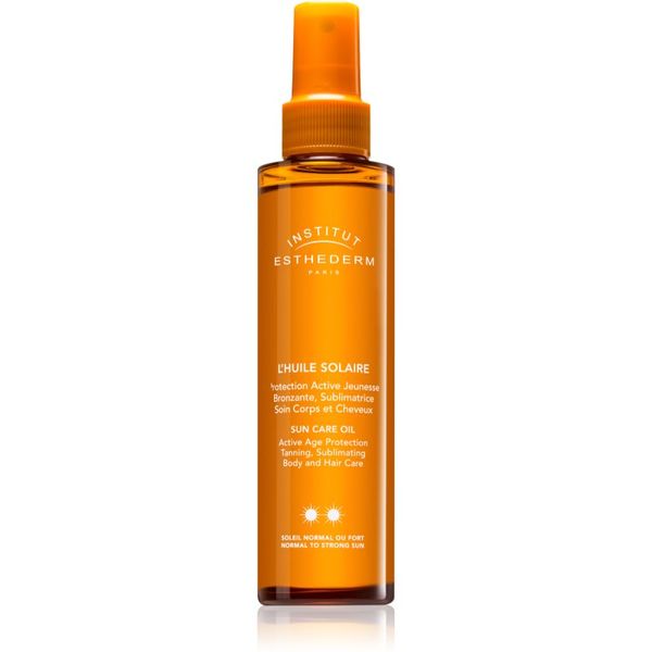 Institut Esthederm Institut Esthederm Sun Care Oil ulje za sunčanje za tijelo i kosu sa srednjom UV zaštitom 150 ml