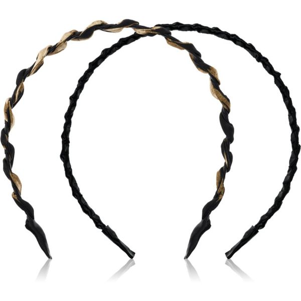 invisibobble invisibobble Hairhalo True Dark Sparkle traka za glavu 2x1 kom