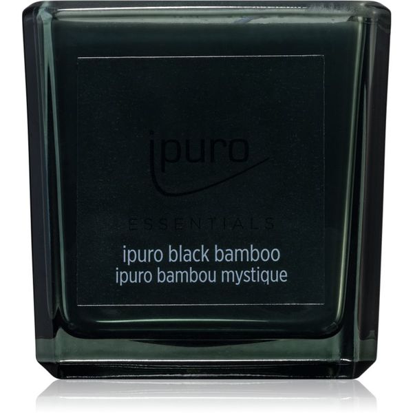 ipuro ipuro Essentials Black Bamboo mirisna svijeća 125 g