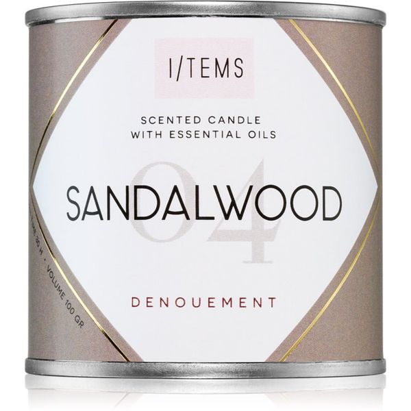 I/TEMS I/TEMS Essential 04 / Sandalwood mirisna svijeća 100 g